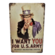 Pomade-Online Pomade-Online VINTAGE BORD 20X30 U.S ARMY Pomade-Online Pomade-Online VINTAGE BORD 20X30 U.S ARMY