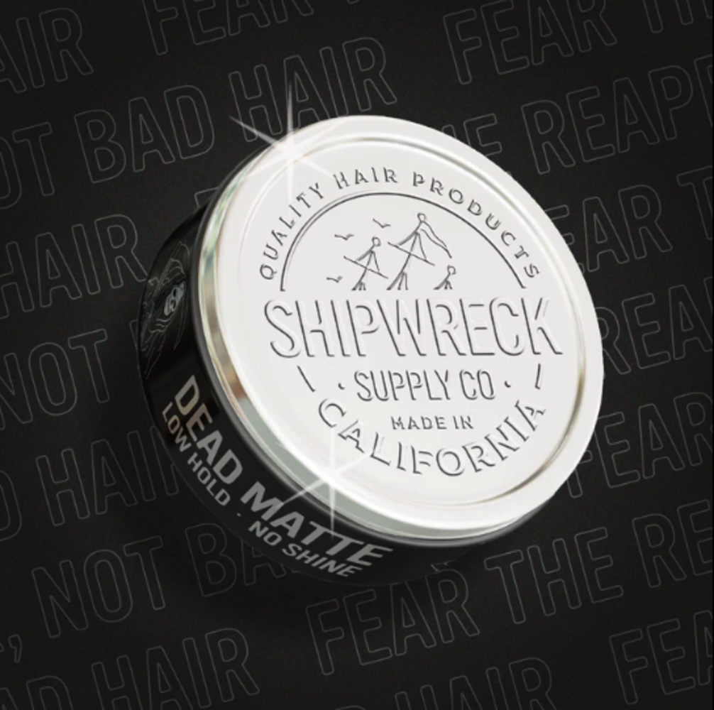 Shipwreck Supply Co. Matte Pomade Dead Matte Shipwreck Supply Co. Matte Pomade Dead Matte