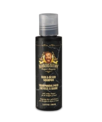 Barberstation Hair & Beard Shampoo 100ml Barberstation Hair & Beard Shampoo 100ml