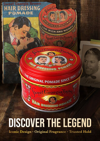 Sweet Georgia Brown Hair Pomade Red Sweet Georgia Brown Hair Pomade Red