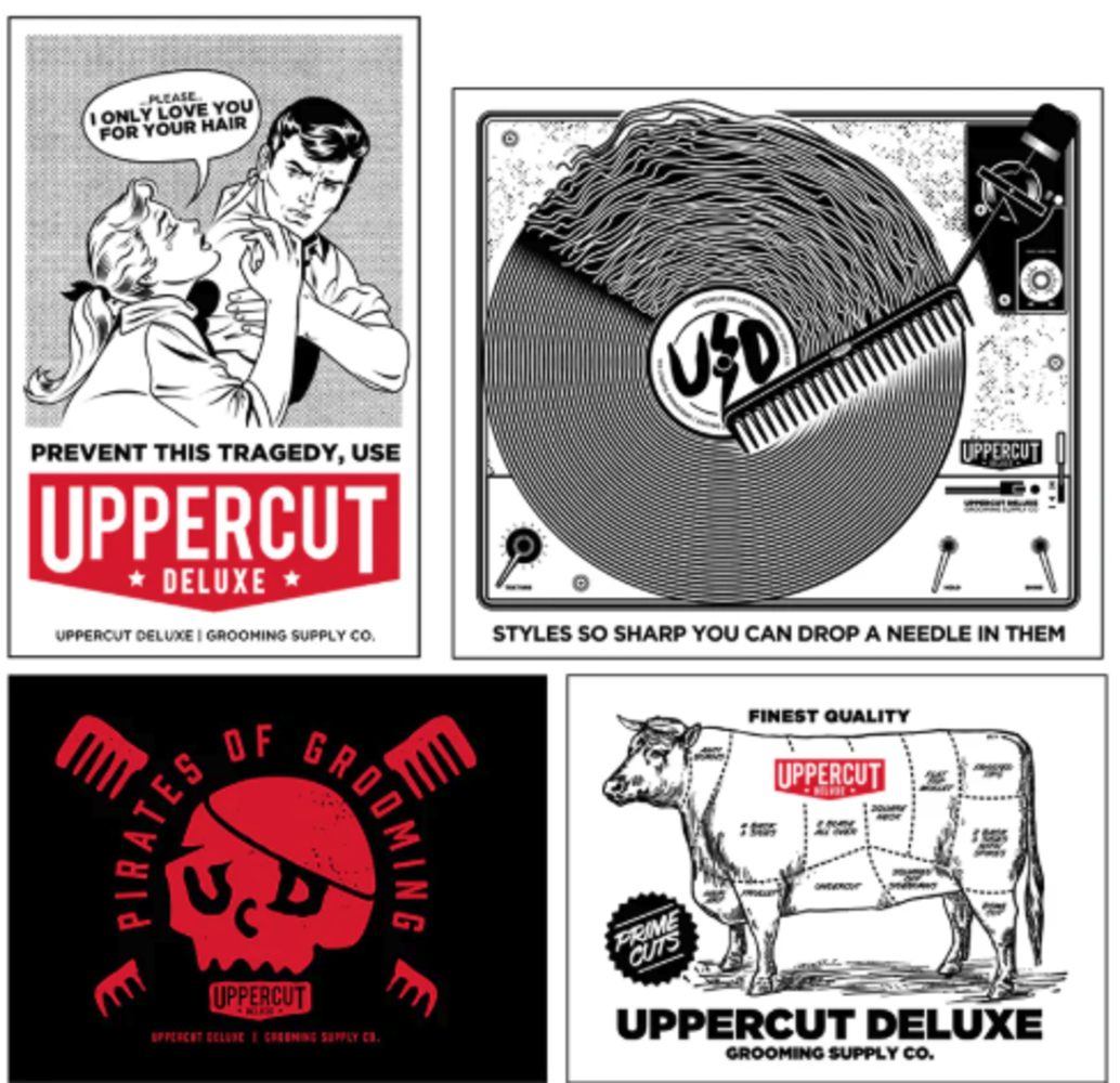 Uppercut Sticker set Uppercut Sticker set