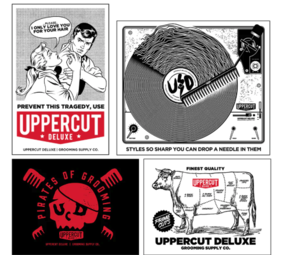 Uppercut Sticker set Uppercut Sticker set
