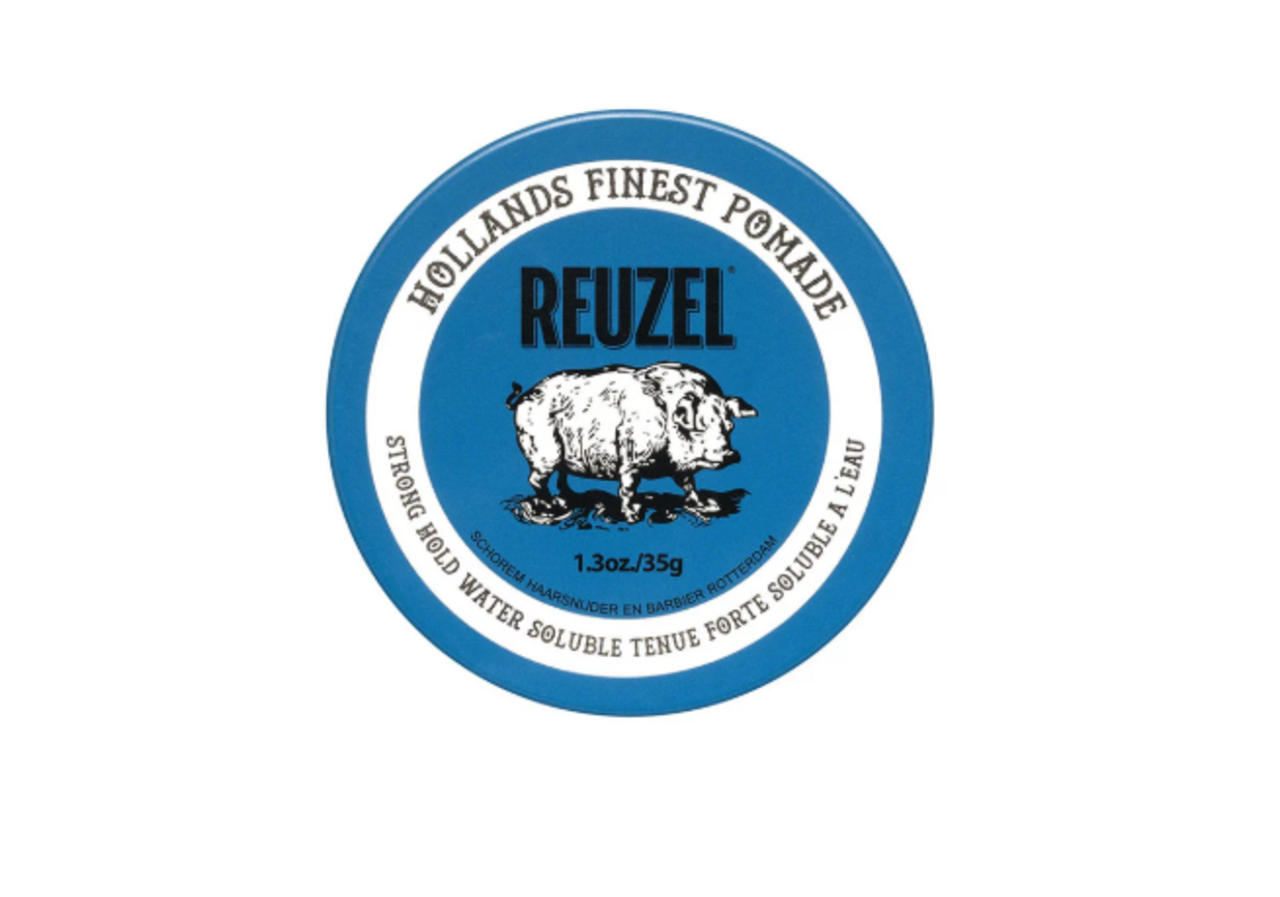Reuzel High Sheen Strong Pomade Blauw Travel Size