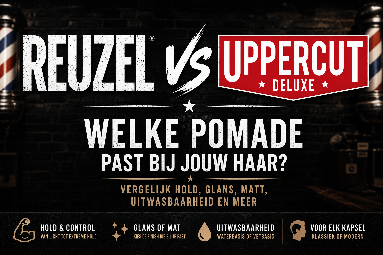Uppercut Deluxe VS Reuzel producten! Uppercut Deluxe VS Reuzel producten!