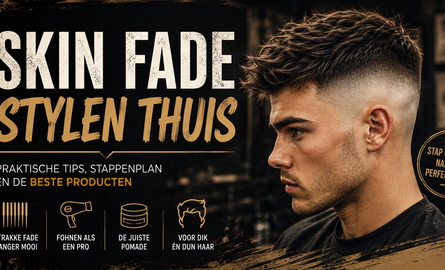 Skin fade stylen thuis: zo blijft je kapsel strak