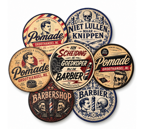 Pomade-Online Bierviltjes Assorti Pomade-Online Bierviltjes Assorti