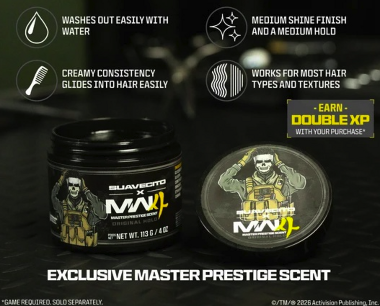 Suavecito Call Of Duty Original Hold Pomade Suavecito Call Of Duty Original Hold Pomade