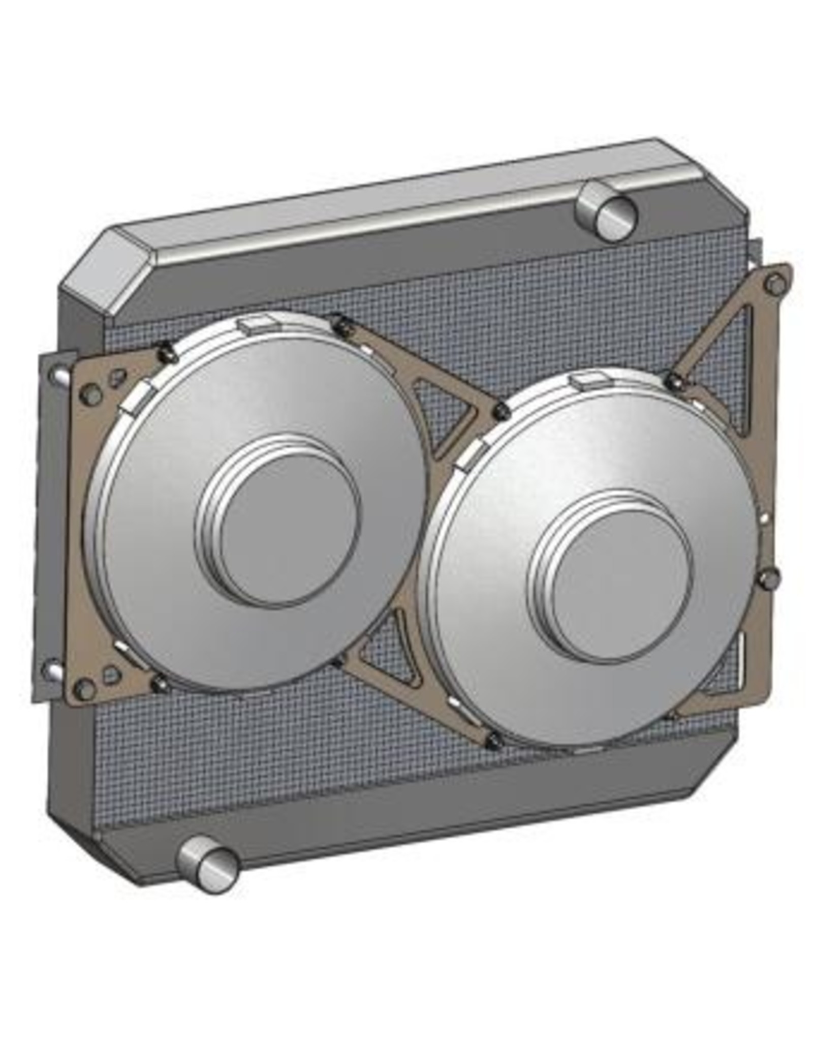 Revotec Cooling fan kit voor MGC (Twin Fan)