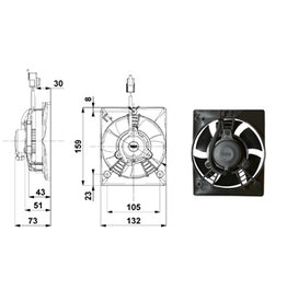 Comex 4.7" (120mm Shrouded) Puller/Sucker