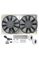 Revotec Kit de ventilateur de refroidissement pour Jaguar E-Type série 2 (Twin Fan)