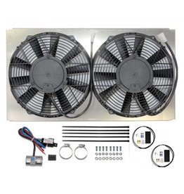 Revotec Kit de ventilateur de refroidissement pour Jaguar E-Type série 2
