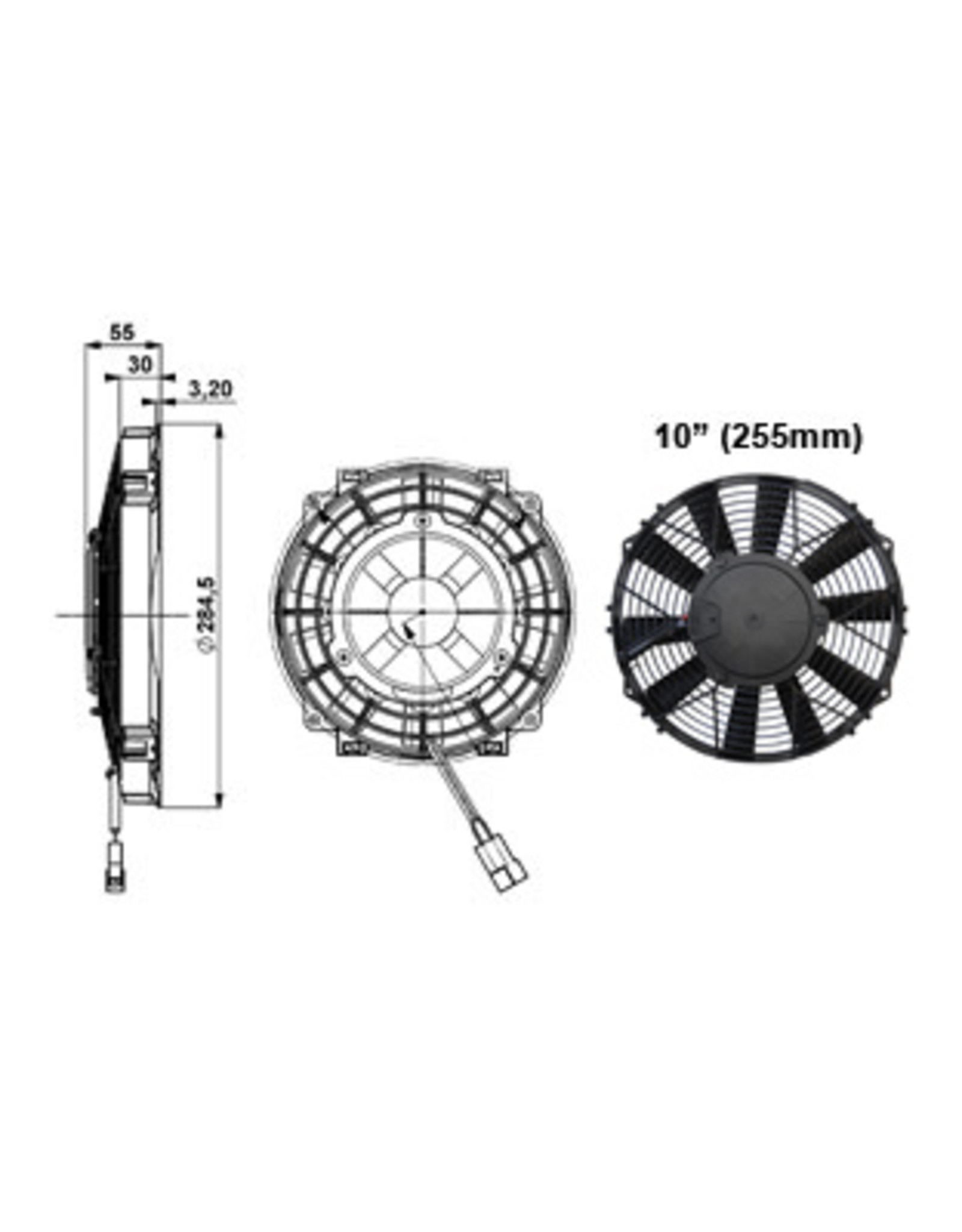 Comex 10" (255mm) Pusher/Blower