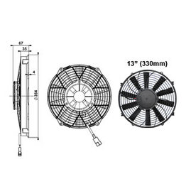 Comex 13" (330mm) Pusher/Blower