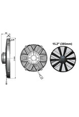 Comex Cooling Fan 15.2" (385mm) Pusher/Blower Fan