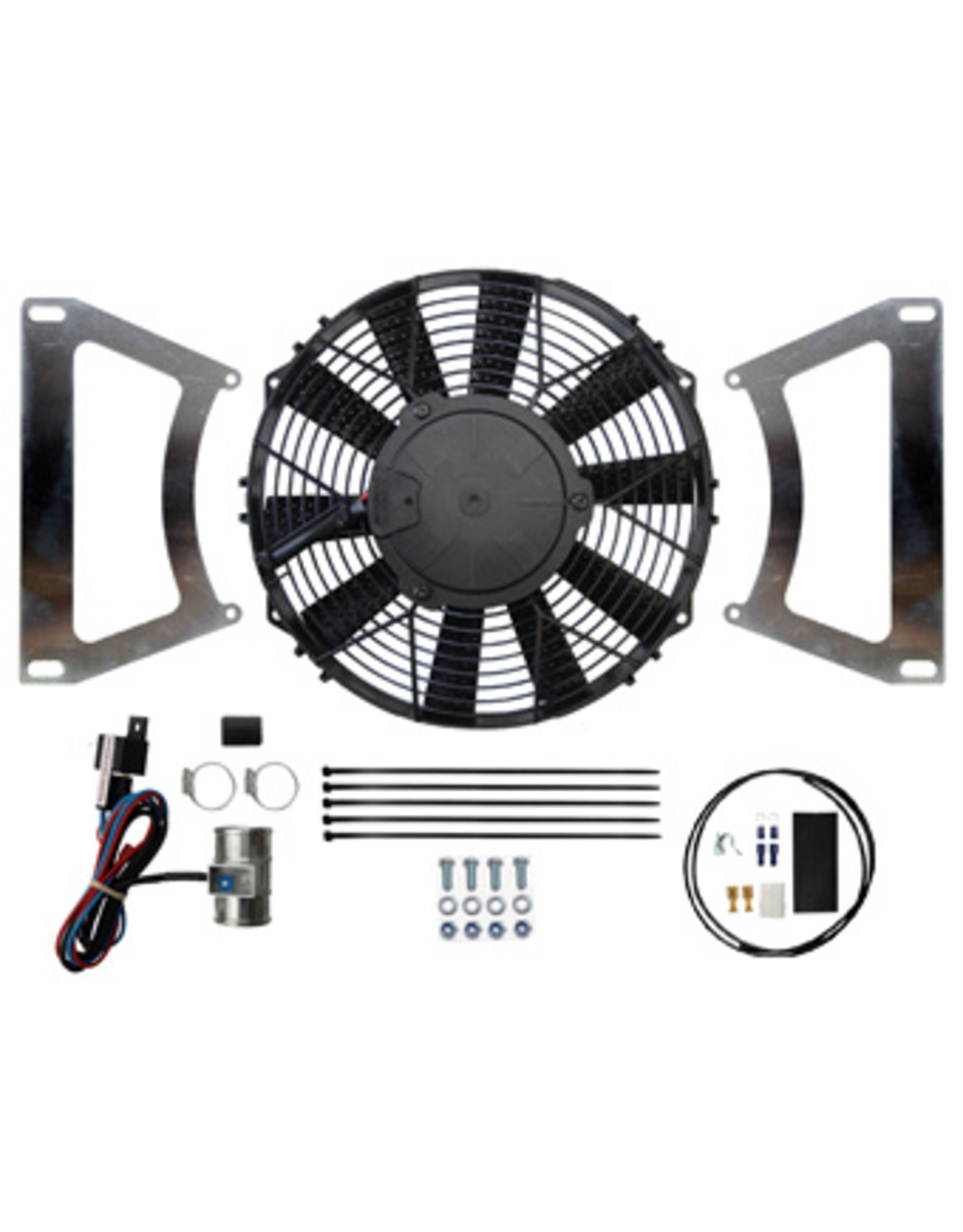 Revotec Kit de ventilateur de refroidissement pour Ford Escort MK2