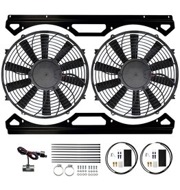 Revotec Kit de ventilateur de refroidissement pour Range Rover Classic 1985-93