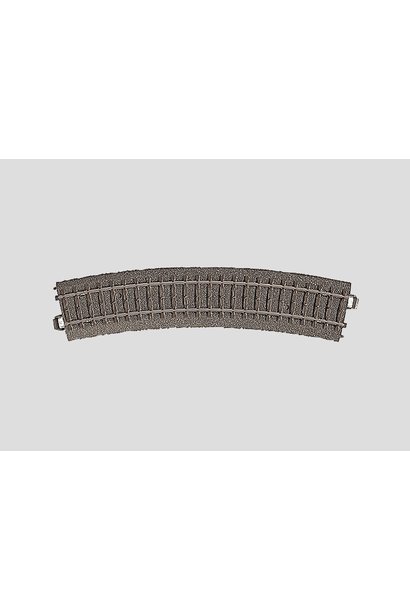 C-rail bocht radius 2, 437,5 mm 24224 (wisselbocht 24611 en 612)