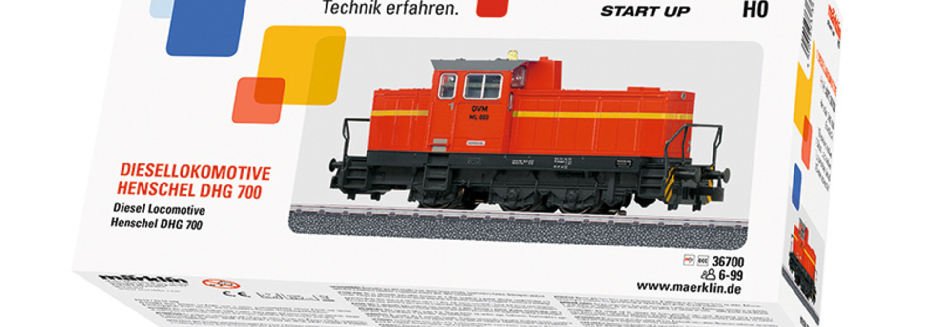 36700 Diesellok DHG 700