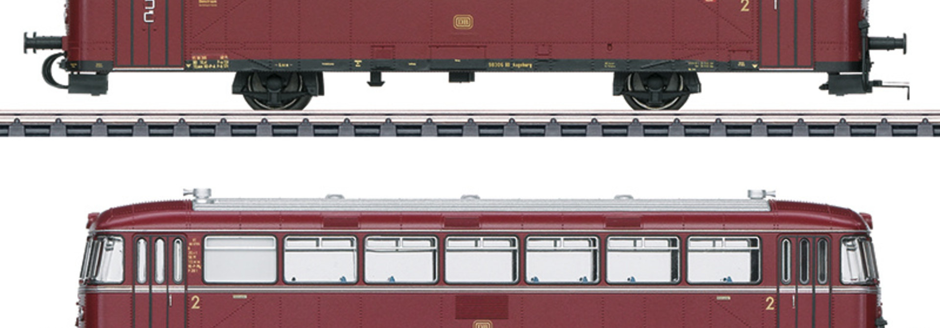 39978 Railbus + bijwagen DB