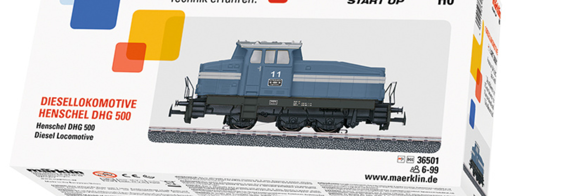 36501 Diesellok DHG 500