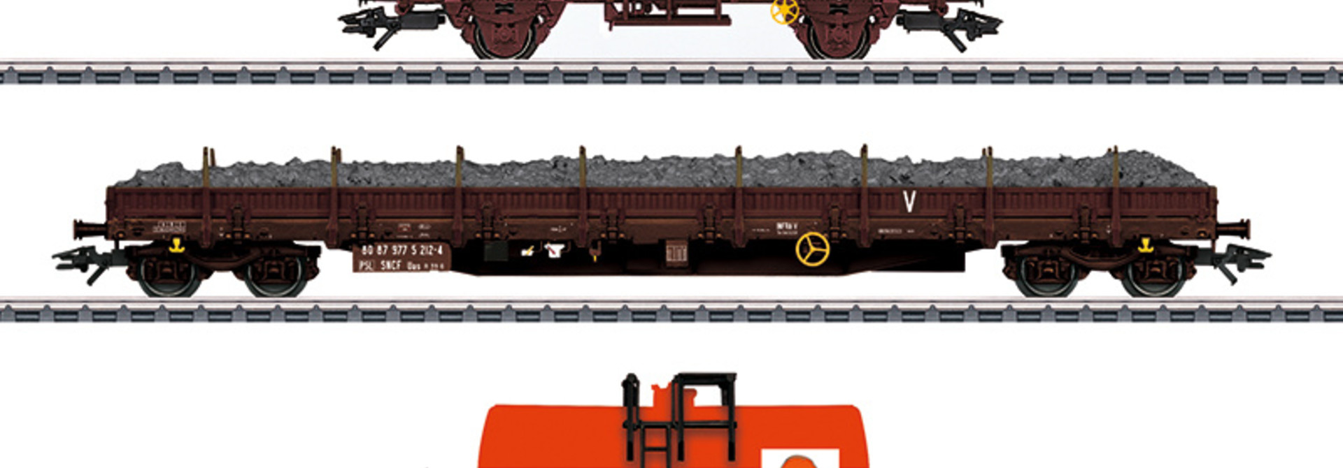 47103 Wagenset zu 39214 Colas Rail