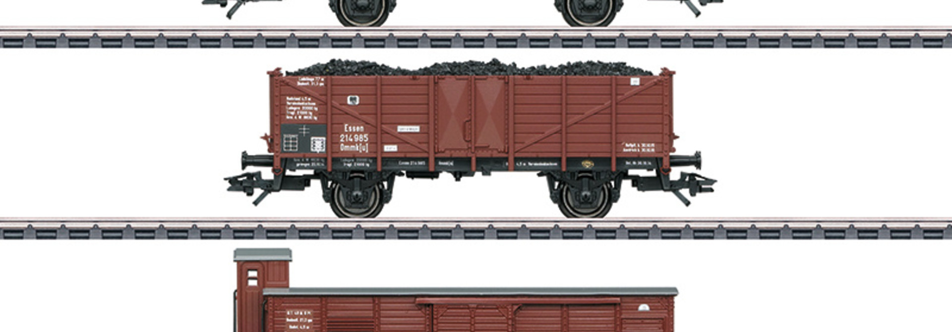 46394 Güterwagen-Set zu T3 KPEV