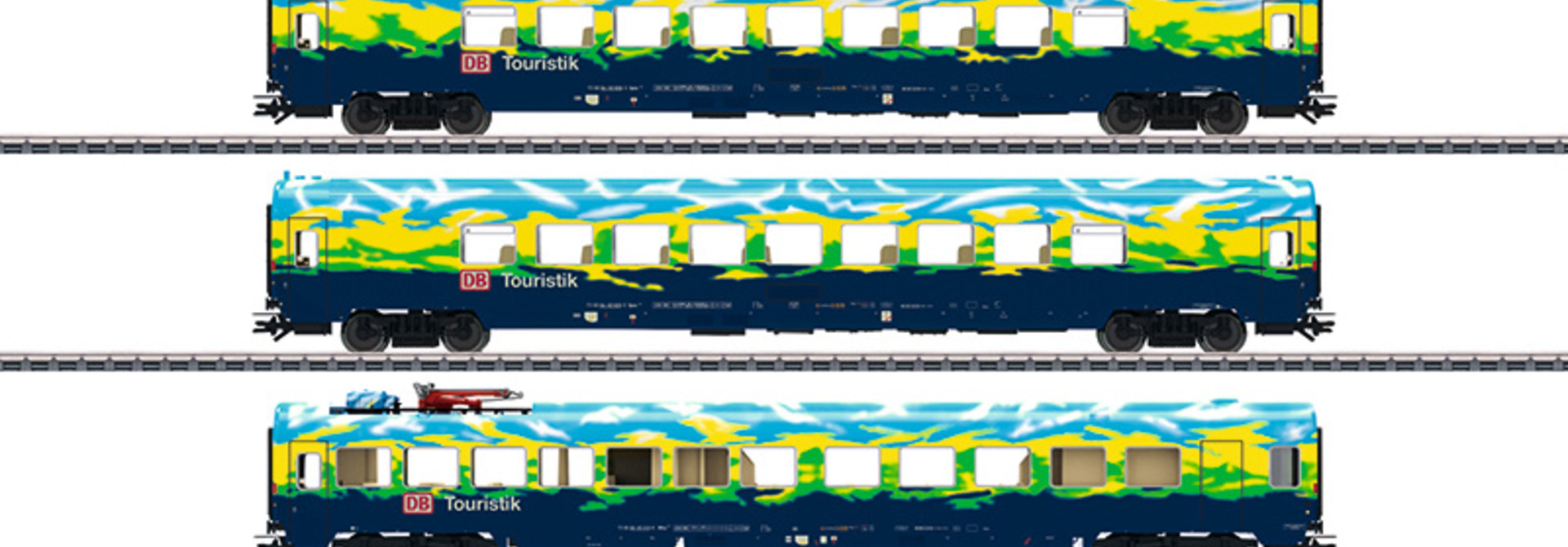 43879 Pers.wag.-Set Touristik-Zug,D