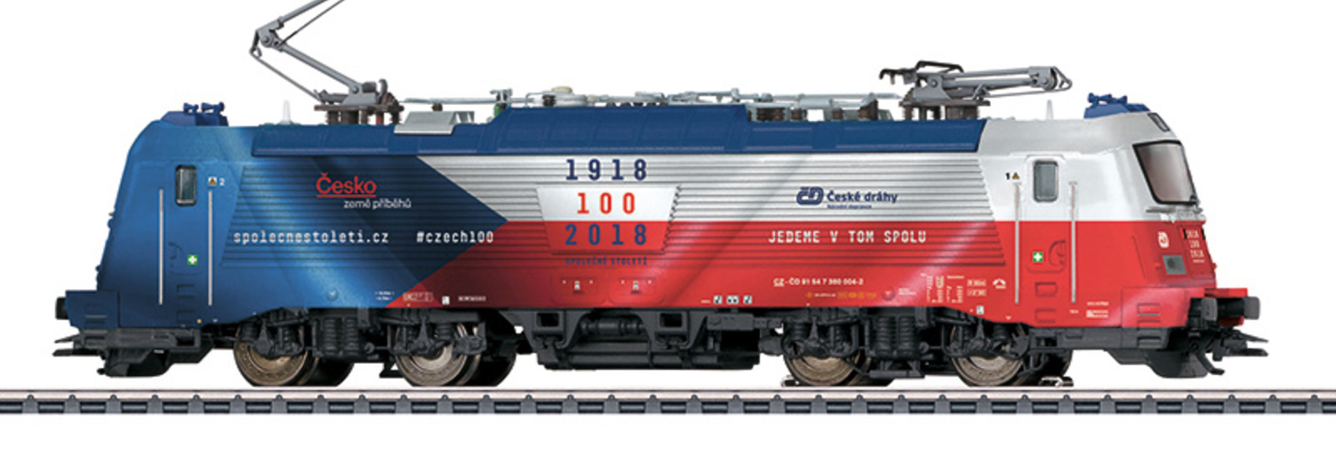 36201 Elektrolok BR 380 CD, Flagge