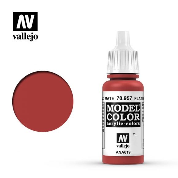 MODEL COLOR FLAT RED-1
