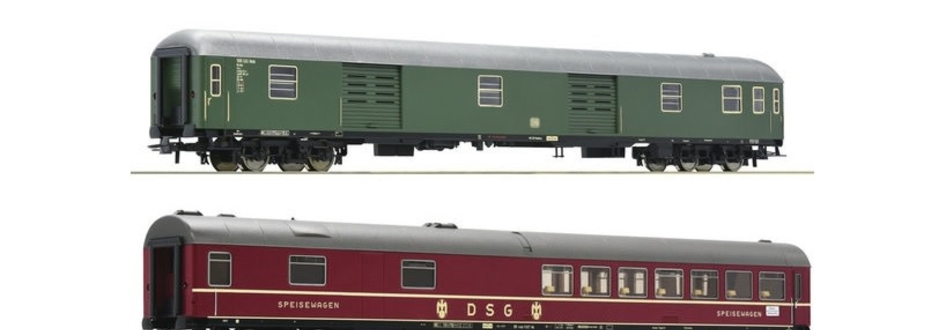 Baureihe 139 DCC Sound + D sneltreinrijtuigen
