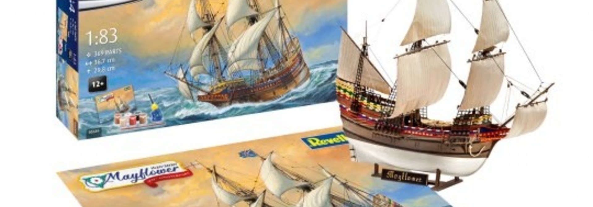 1:83 Mayflower Ship - 400th Anniversary