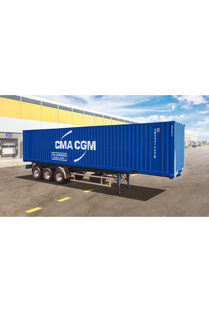 1:24 40' Container Trailer