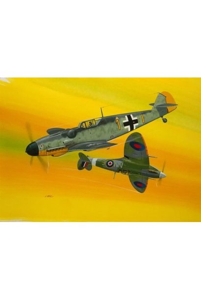 1:72 Combat Set Bf109G-10 & Spitfire