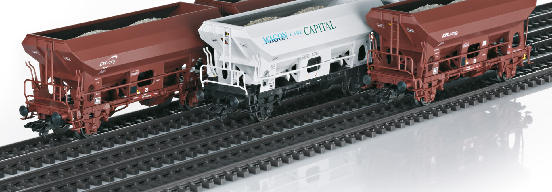 46307 Schüttgutwagen-Set CFL