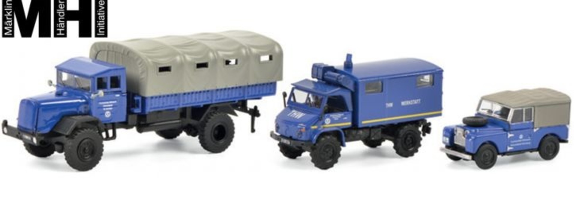 3-er Set "THW" 1:87