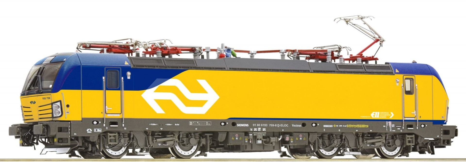 71973 Elektrische locomotief BR193 Vectron van de NS DC