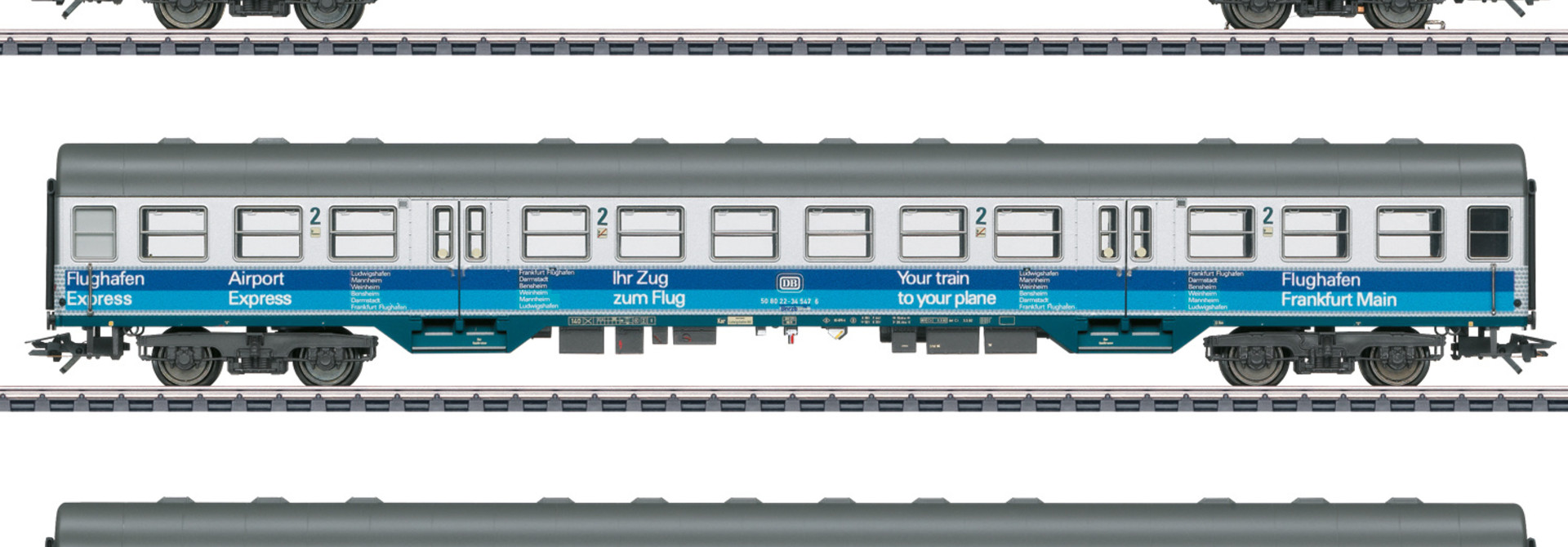 43815 Personenwagen-Set Airport DB