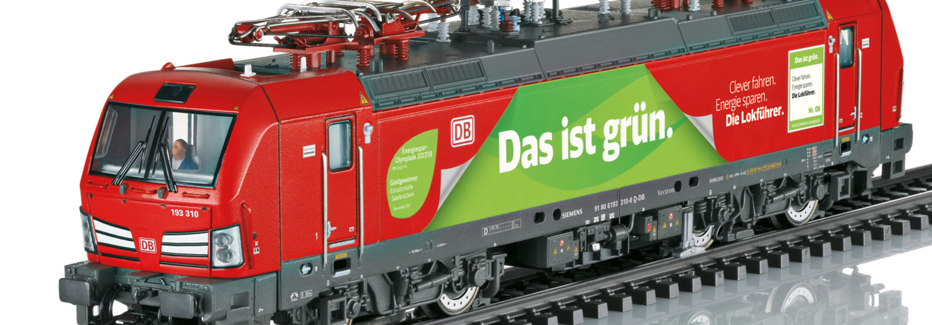 39197 elektrische locomotief Vectron BR 193 ''Das ist grün'' - nieuwe uitvoering