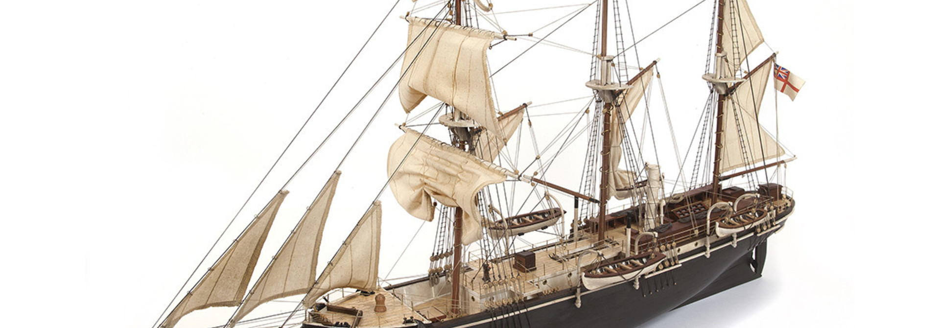 Endurance houten scheepsmodel 1:70