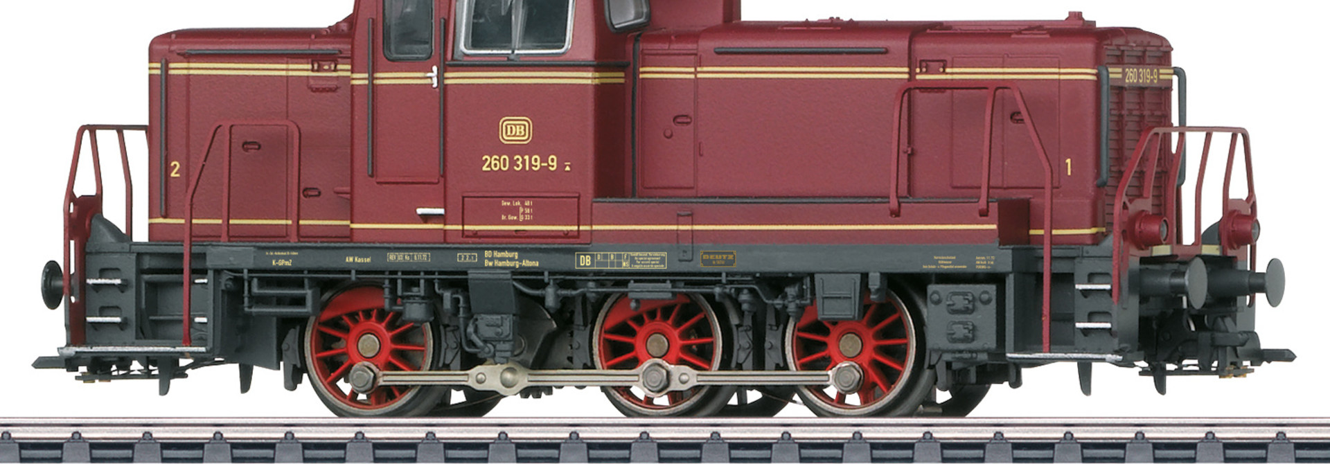 37689 diesel rangeerlocomotief V60 DB