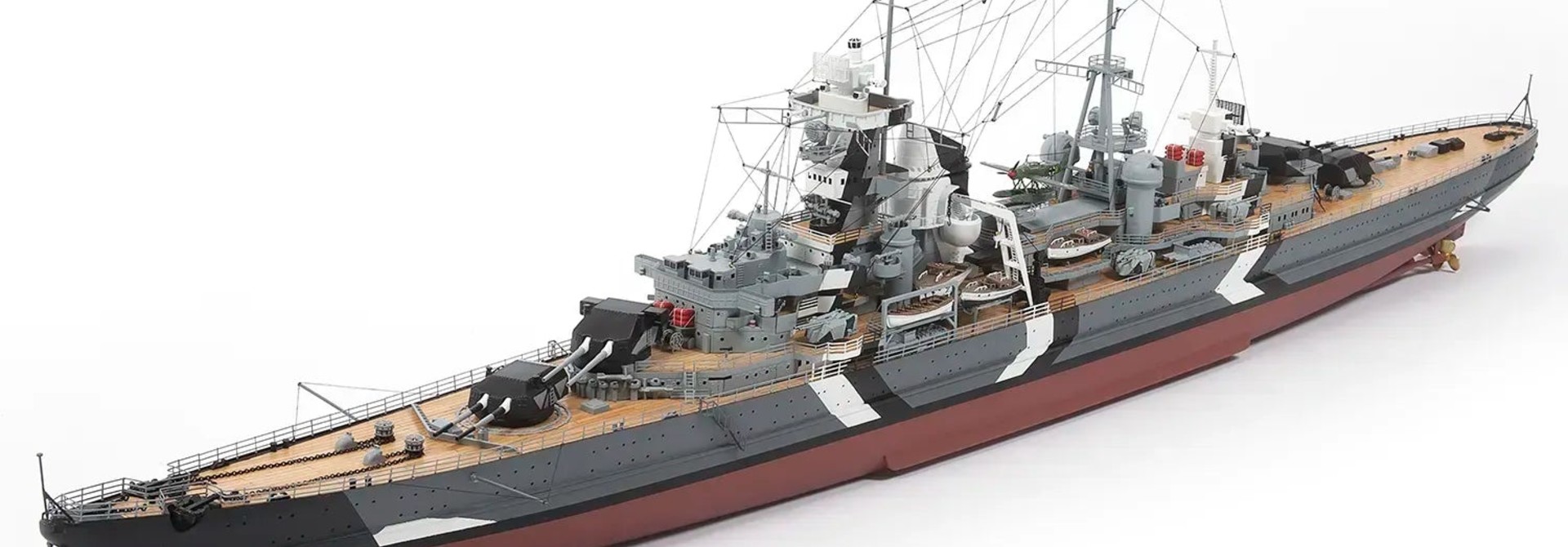 Prinz Eugen houten scheepsmodel 1:200