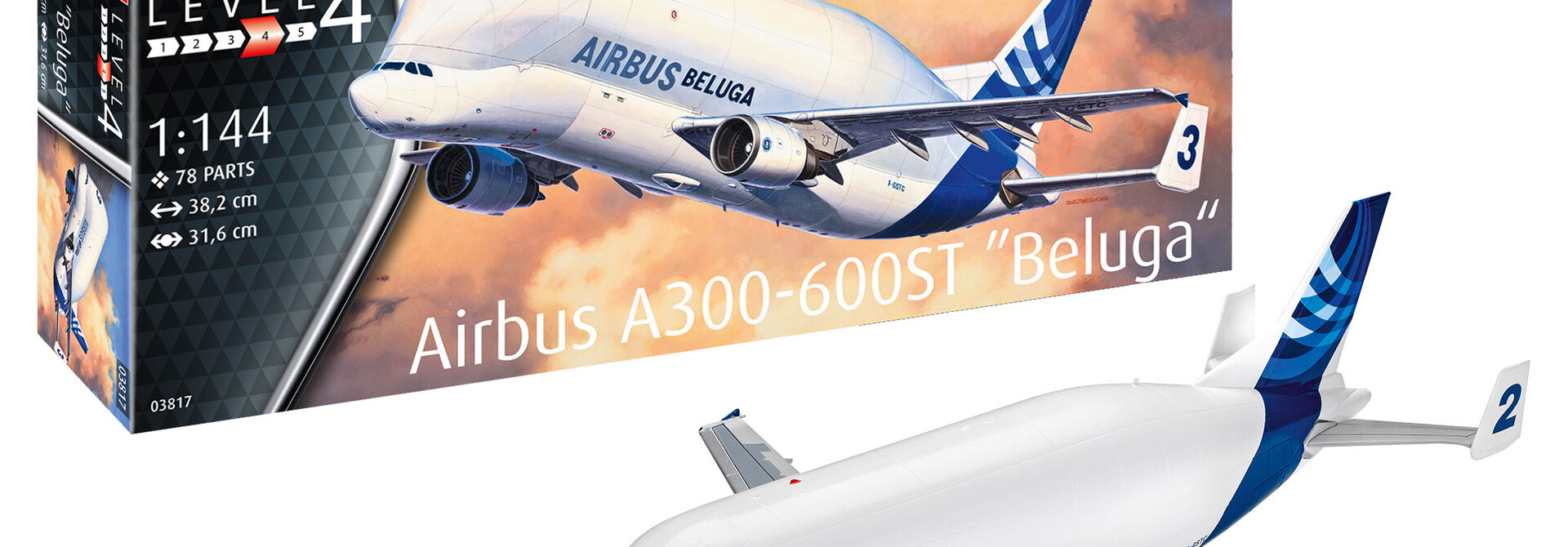 03817 Airbus A300-600ST 1:144