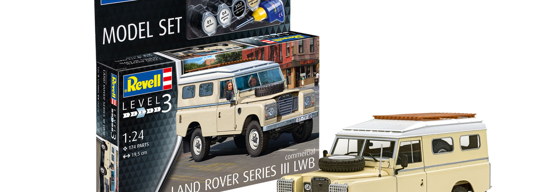 Model-Set Land Rover III series 1:24