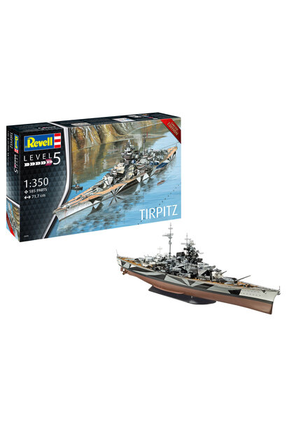 05096 slagschip Tirpitz 1:350 limited editon
