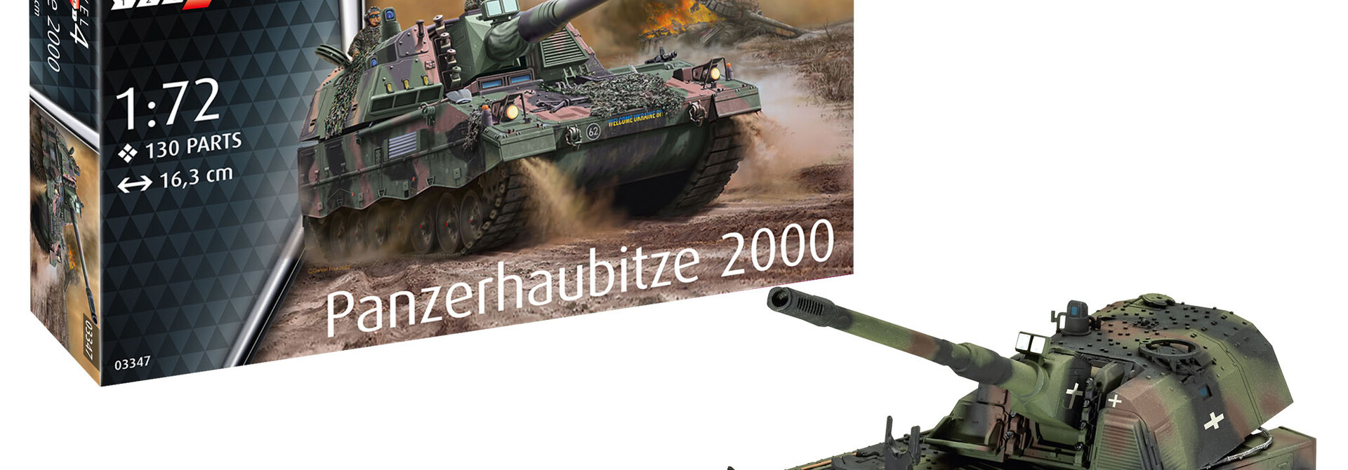 03347 Pantser houwitzer 2000 1:72