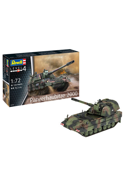 03347 Pantser houwitzer 2000 1:72