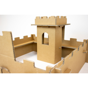 KarTent UK Cardboard Mini Knight's Fortress