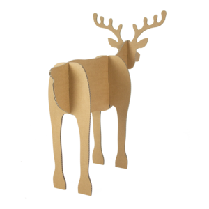 KarTent UK Cardboard Christmas reindeer