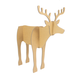 KarTent UK Cardboard Christmas reindeer