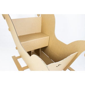 KarTent UK Cardboard sleigh for children